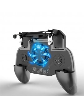 Mobile Game Cooling Fan 4000mAh Battery Trigger Fire Button L1R1 Controller
