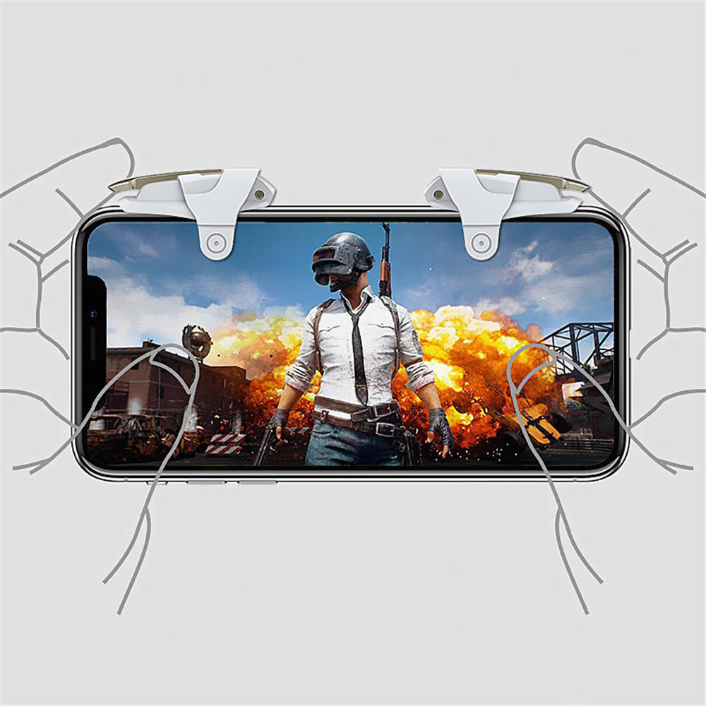 Mobile Gamepad Trigger for PUGB Sensitive Shooting Controller Mobile Gamepad Trigger for PUGB Sensitive Shooting Controller