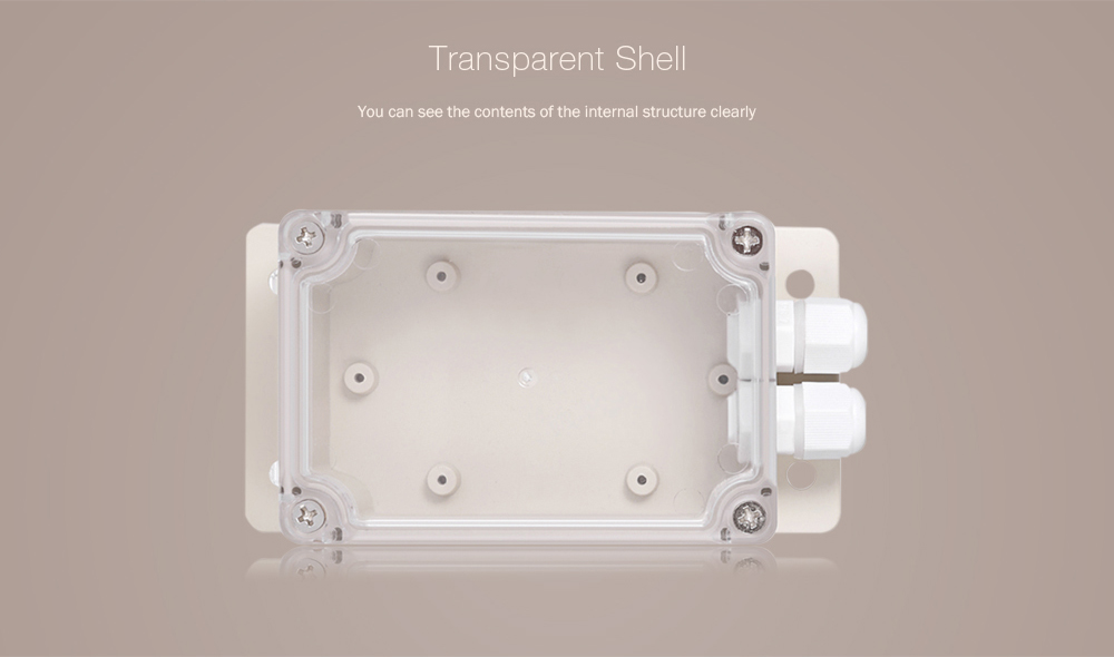 IM171017001 IP66 Waterproof Case with PG7 Connector for SONOFF Basic / RF / Pow / TH10 / TH16 / G1 - Gray Goose IM171017001 IP66 Waterproof Case with PG7 Connector for SONOFF Basic / RF / Pow / TH10 / TH16 / G1 - Gray Goose